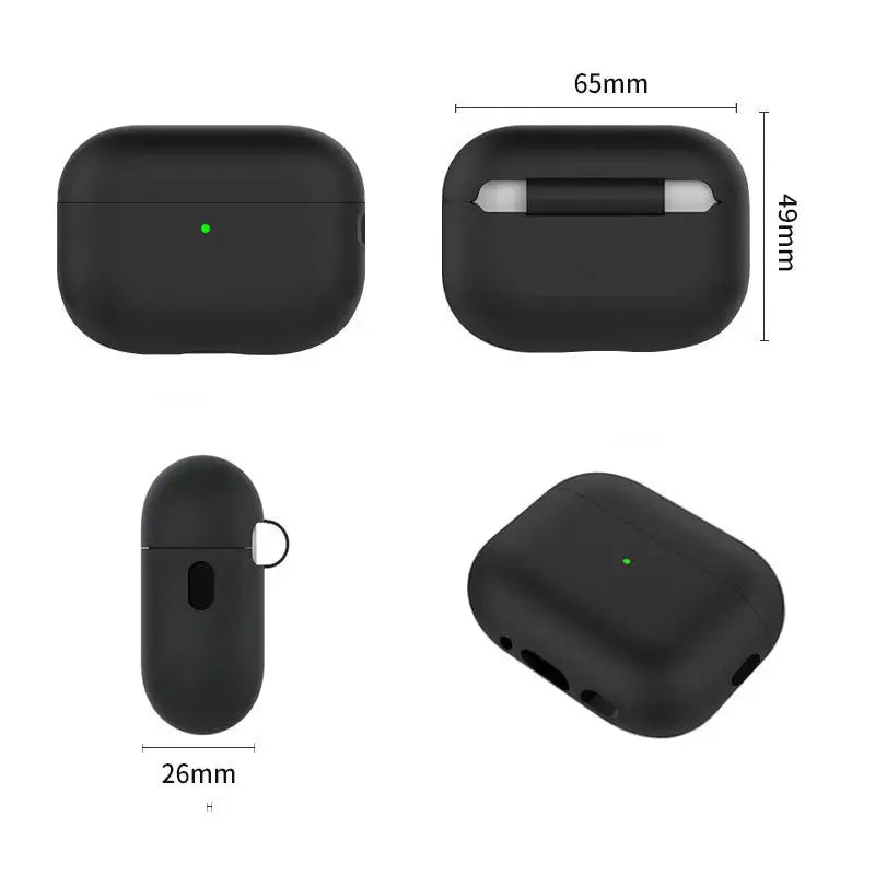 Silicone Protective Case with Lanyard for AirPods Pro 2 (2022) – Front LED Visible, Anti-Lost Cover Innowave