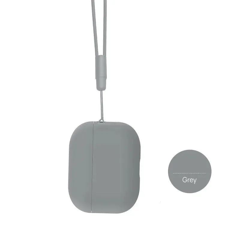 Silicone Protective Case with Lanyard for AirPods Pro 2 (2022) – Front LED Visible, Anti-Lost Cover Innowave