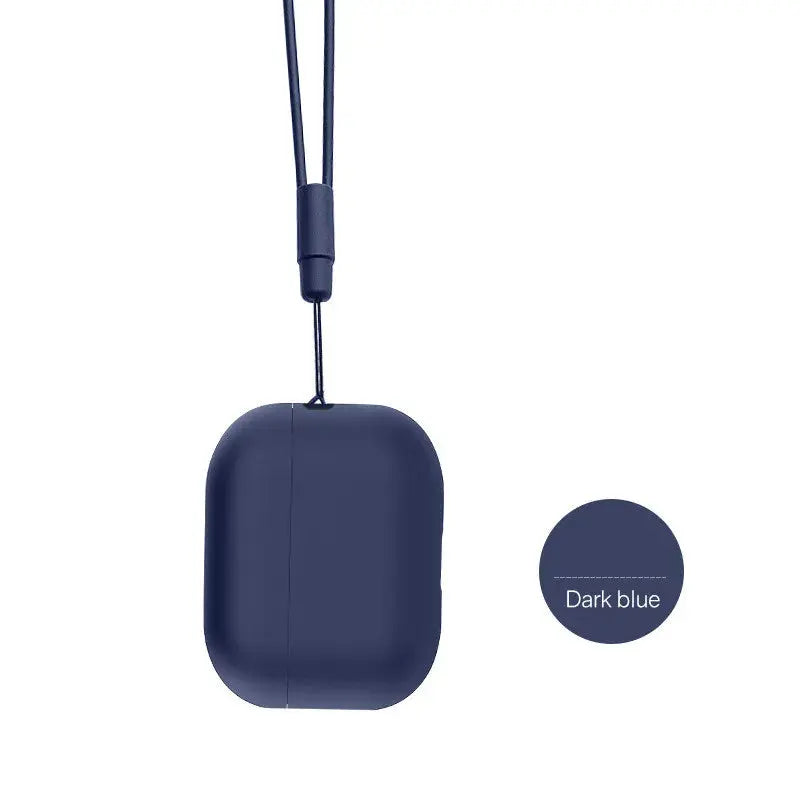 Silicone Protective Case with Lanyard for AirPods Pro 2 (2022) – Front LED Visible, Anti-Lost Cover Innowave