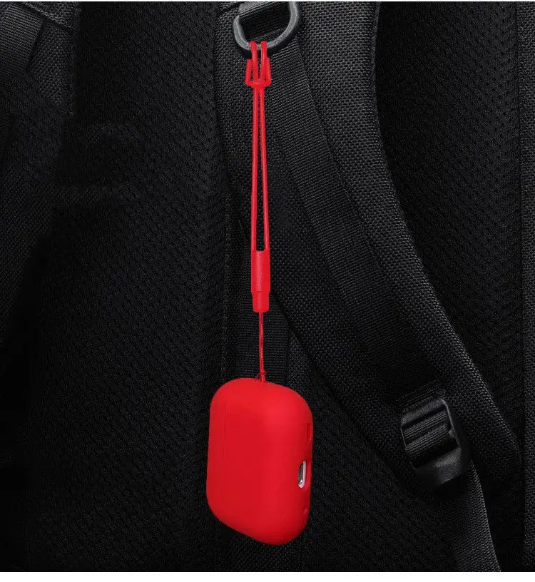 Silicone Protective Case with Lanyard for AirPods Pro 2 (2022) – Front LED Visible, Anti-Lost Cover Innowave