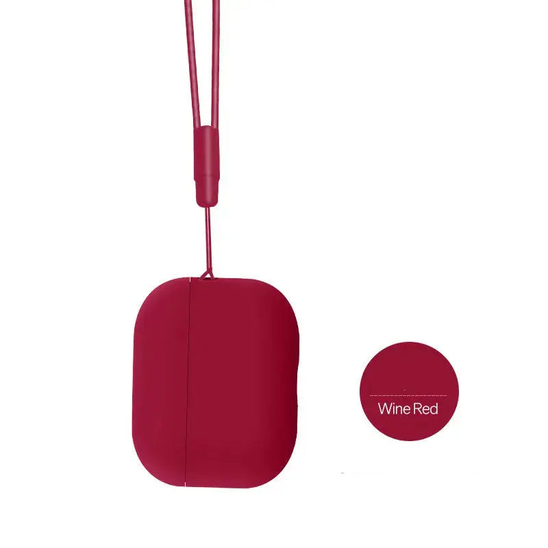 Silicone Protective Case with Lanyard for AirPods Pro 2 (2022) – Front LED Visible, Anti-Lost Cover Innowave
