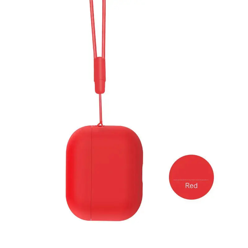 Silicone Protective Case with Lanyard for AirPods Pro 2 (2022) – Front LED Visible, Anti-Lost Cover Innowave