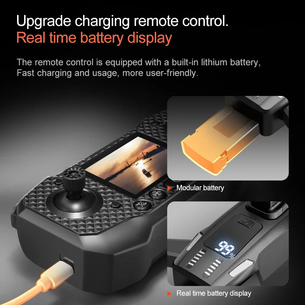 Xiaomi Mijia M6 8K HD Camera Drone with Screen Controller – Long Range FPV Quadcopter