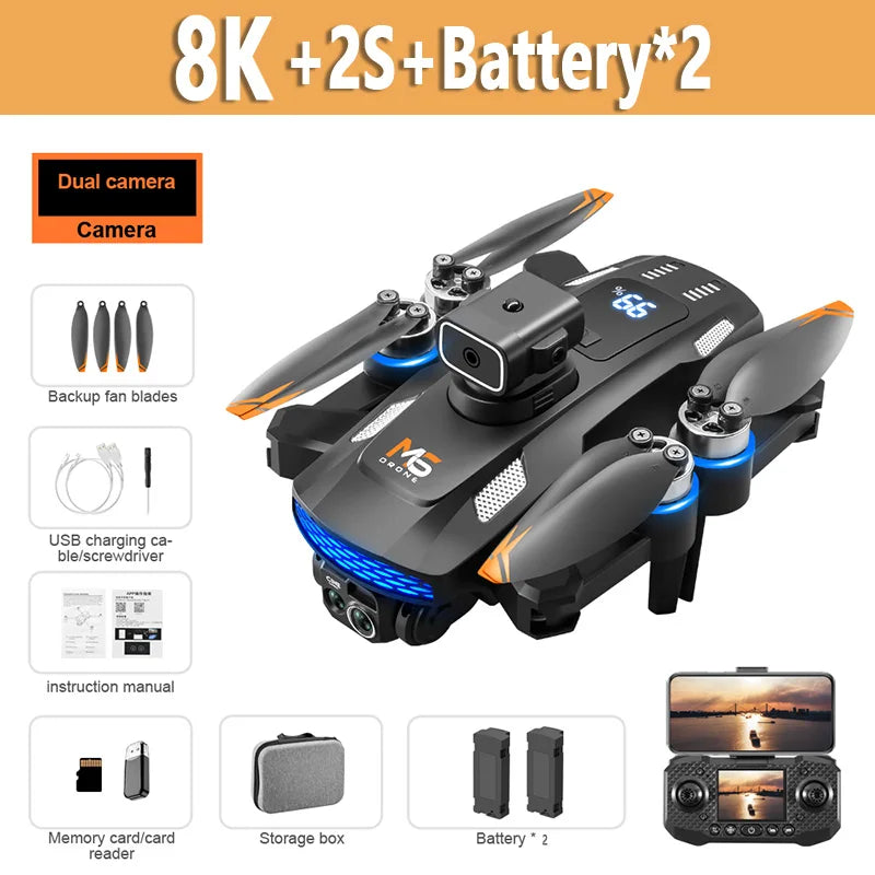 Xiaomi Mijia M6 8K HD Camera Drone with Screen Controller – Long Range FPV Quadcopter