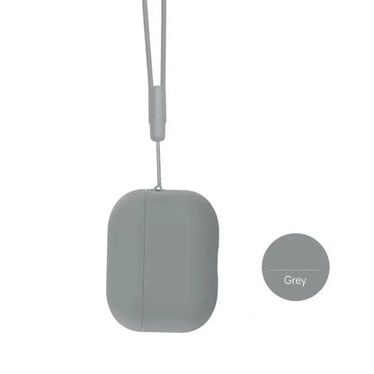 Silicone Protective Case with Lanyard for AirPods Pro 2 (2022) – Front LED Visible, Anti-Lost Cover Innowave